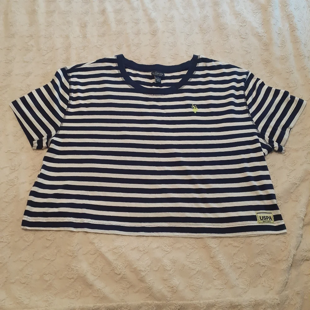 3/$25 U.S. Polo Assn. Crop T-Shirt - Picture 4 of 10
